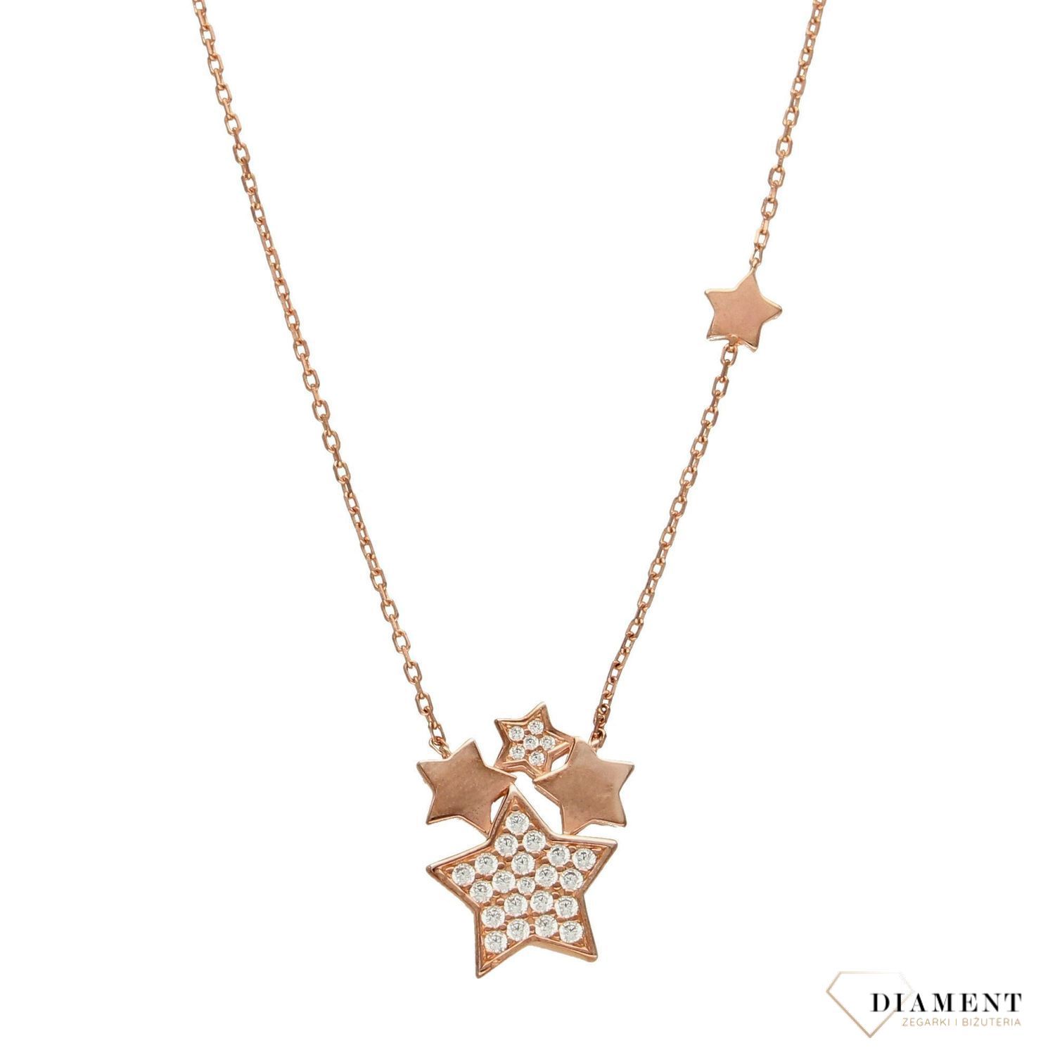 Celebrytka srebrna pozł. gwiazdki Dall'Acqua N BY 219 064...jpg